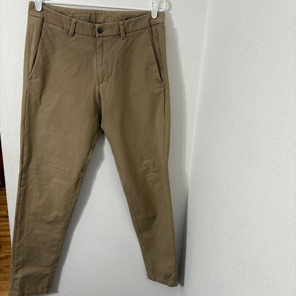 Lululemon ABC Slim-Fit 5 Pocket Pant Mens Artifact Size 33